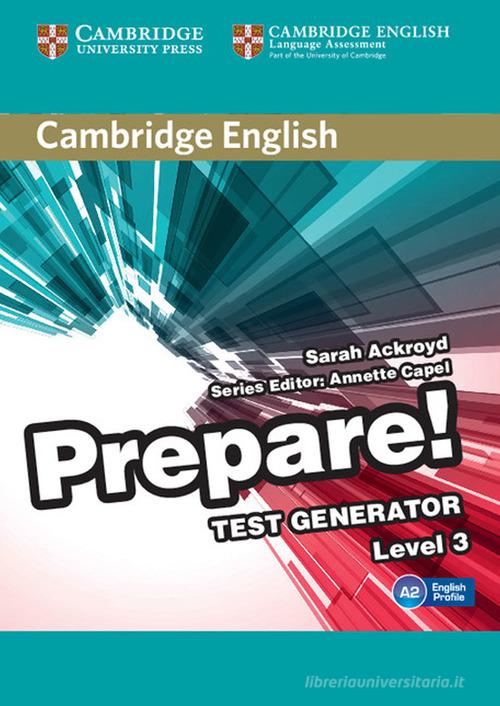 Cambridge English Prepare! di Annette Capel, Niki Joseph edito da Cambridge