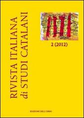 Rivista italiana di studi catalani (2012). Con CD-ROM vol.2 edito da Edizioni dell'Orso