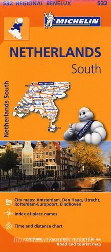 Netherlands South 1:200.000 edito da Michelin Italiana