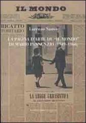 La pagina d'arte de «Il mondo» di Mario Pannunzio (1949-1966) di Lorenzo Nuovo edito da Edizioni della Laguna