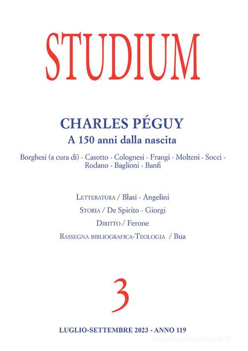 Studium (2023) vol.3 edito da Studium