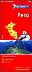 Perù 1:1.500.000 edito da Michelin Italiana
