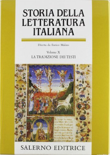 Storia della letteratura italiana vol.10 edito da Salerno