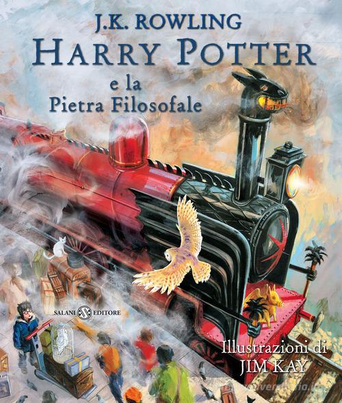 Harry Potter e la pietra filosofale. Ediz. a colori vol. 1 di J. K. Rowling edito da Salani