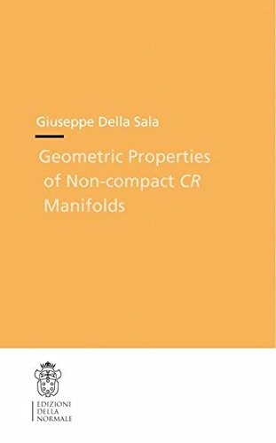 Geometric properties of non-compact CD manifolds di Giuseppe Della Sala edito da Scuola Normale Superiore