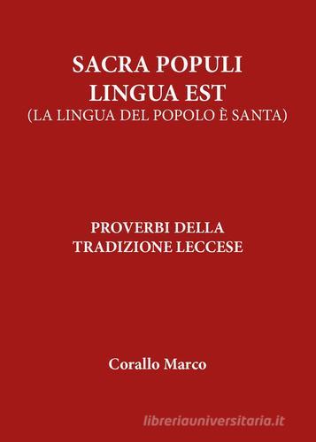 Sacra populi lingua est di Marco Corallo edito da Youcanprint