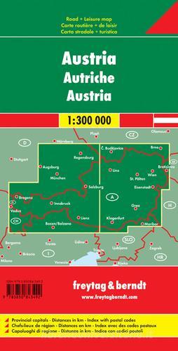 Austria 1:300.000 edito da Freytag & Berndt