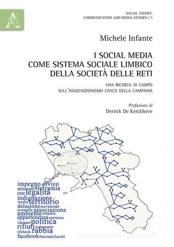 I social media come sistema sociale limbico della società delle reti. Una ricerca di campo sull'associazionismo civico della Campania di Michele Infante edito da Aracne
