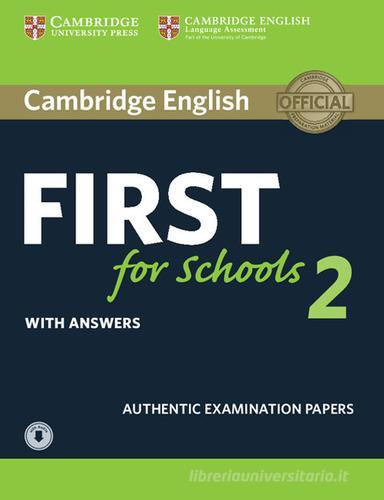9781316503522 B2 First for schools. Cambridge English First for ...ownload vol.2