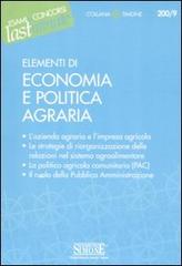 Elementi di economia e politica agraria edito da Edizioni Giuridiche Simone