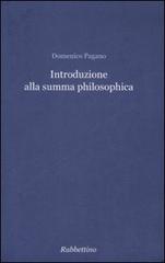 Introduzione alla summa philosophica di Domenico Pagano edito da Rubbettino