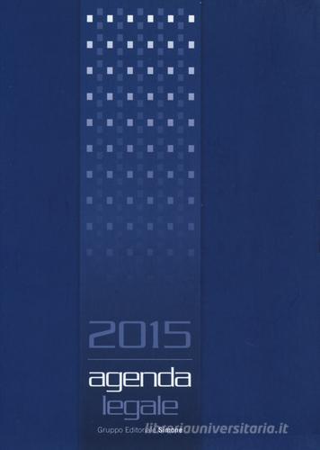 Agenda legale 2015. Blu. Ediz. minore edito da Edizioni Giuridiche Simone