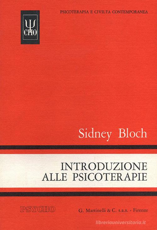 Introduzione alle psicoterapie edito da Psycho