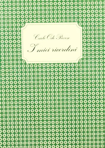 I miei ricordini (1935-1945) di Carlo O. Pavese edito da Edizioni della Laguna
