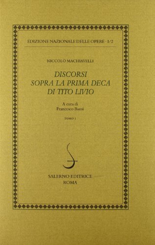 Opere politiche vol.2 di Niccolò Machiavelli edito da Salerno