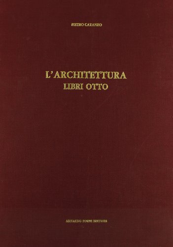 L' architettura (rist. anast. 1567) di Pietro Cataneo edito da Forni