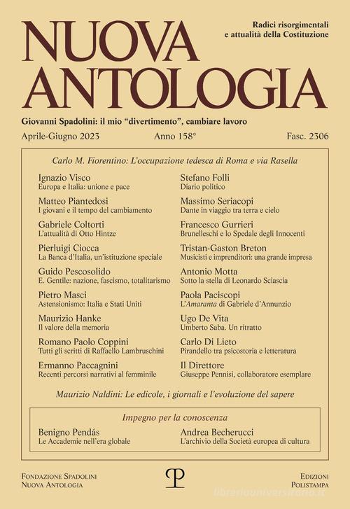 Nuova antologia (2023) vol.2 edito da Polistampa