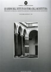 Quaderno dell'Istituto di storia dell'architettura vol.43 edito da Bonsignori