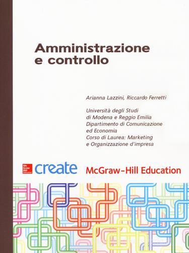 Amministrazione e controllo edito da McGraw-Hill Education