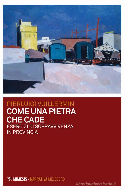 Libro Come una pietra che cade. Esercizi di sopravvivenza in provincia di Pierluigi Vuillermin Meledoro di Mimesis