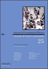 Giornale di storia costituzionale. Colonie e costituzioni. Ediz. italiana e inglese edito da eum