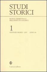 Studi storici (2007) vol.1 edito da Carocci