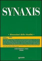 Quaderni di Synaxis vol.23.1 edito da Giunti Editore