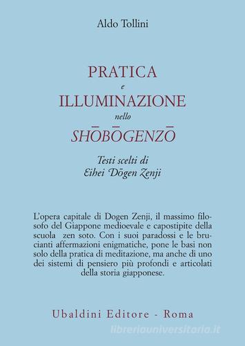 Pratica e illuminazione nello Shobogenzo di Aldo Tollini edito da Astrolabio Ubaldini