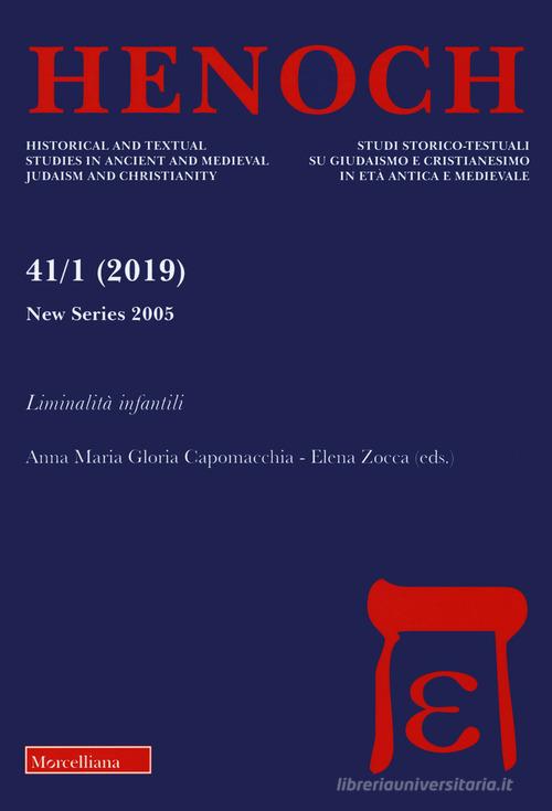 Henoch (2019) vol.1 edito da Morcelliana