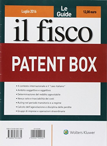 Patent box edito da Il Fisco