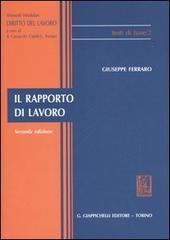 Il rapporto di lavoro di Giuseppe Ferraro edito da Giappichelli