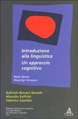 Introduzione alla linguistica: un approccio cognitivo edito da CLUEB