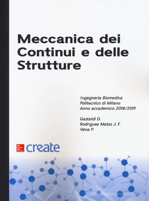 Meccanica dei continui e delle strutture edito da McGraw-Hill Education