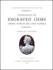 Catalogue of engraved gems. Greek, etruscan and roman. Ediz. illustrata di Gisela Richter edito da L'Erma di Bretschneider