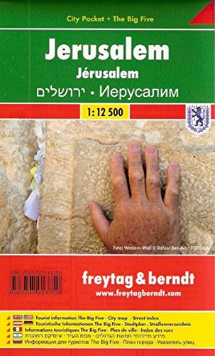 Jerusalem 1:12.500 edito da Freytag & Berndt