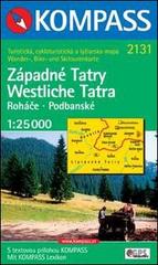 Carta escursionistica n. 2131. Repubblica Slovacca. Tatra ovest-Westliche Tatra-Zàpadnè Tatry 1:25.000. Adatto a GPS. Digital map. DVD-ROM. Ediz. multilingue edito da Kompass
