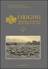 Origini. Preistoria e protostoria delle civiltà antiche. Ediz. illustrata vol. 29 edito da Gangemi Editore