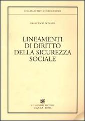 La sicurezza sociale nell'ordinamento giuridico di Francesco Donato edito da Japadre