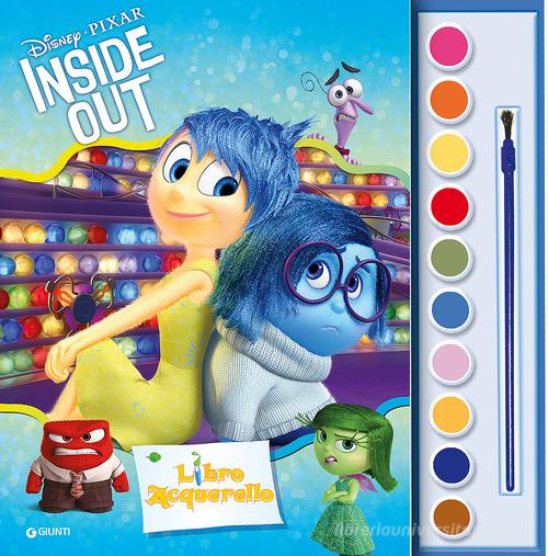Inside out. Libro acquerello edito da Disney Libri