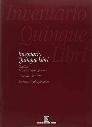 Inventario Quinque Libri edito da Edizioni Della Torre
