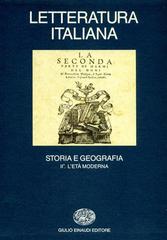 Letteratura italiana. Storia e geografia vol.2.1 edito da Einaudi
