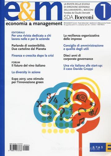 Economia & management vol.1 edito da Rizzoli Etas