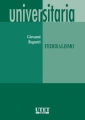 Federalismo di Giovanni Bognetti edito da Utet Giuridica