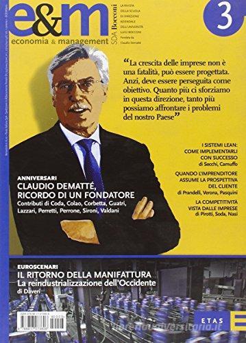 Economia & Management vol.3 edito da Rizzoli
