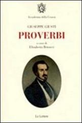 Proverbi. Con DVD di Giuseppe Giusti edito da Le Lettere