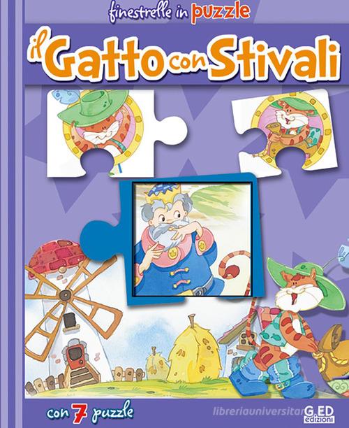 Il gatto con gli stivali. Libro puzzle edito da Vega Edizioni