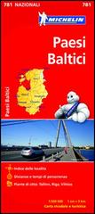 Paesi baltici 1:500.000 edito da Michelin Italiana