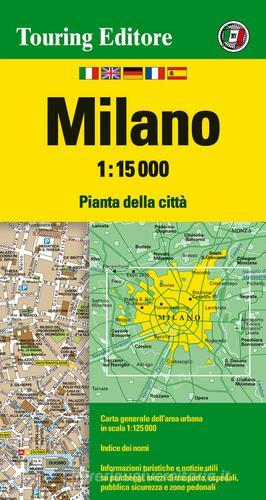 Milano 1:15.000. Ediz. multilingue edito da Touring