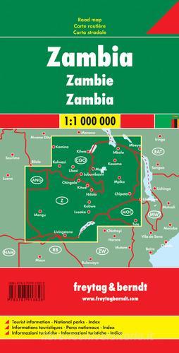 Zambia 1:1.000.000 edito da Freytag & Berndt