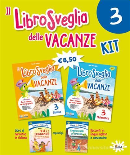 Librosveglia delle vacanze. Italiano-Matematica vol. 3 di Marcella Papeschi edito da Gaia